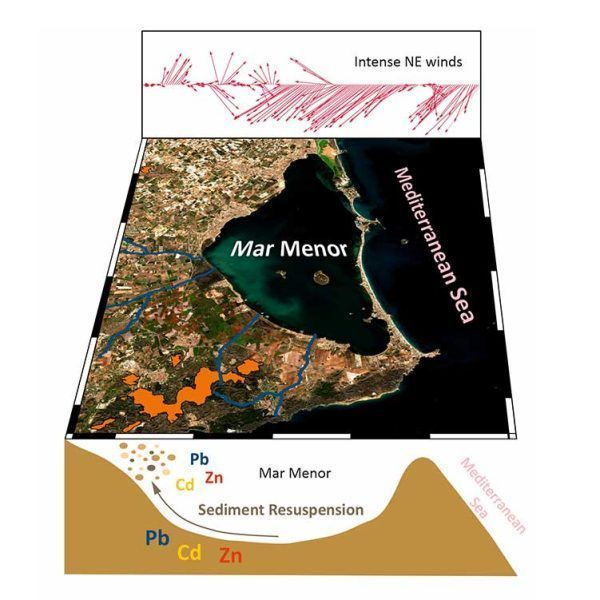New publication: Levantine winds cause increased levels of metals in the waters of the Mar Menor