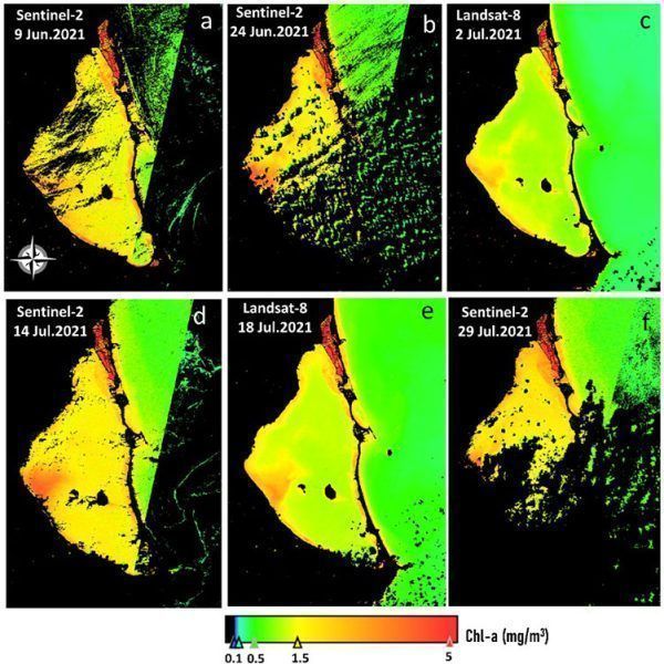 New publication: Distinguishing chlorophyll and turbidity in the Mar Menor from the satellite